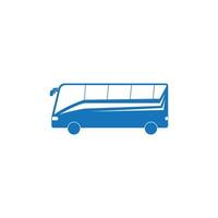 buss, resa buss logotyp vektor