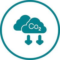 Co2-Vektorsymbol vektor