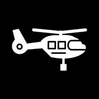 Hubschrauber-Vektor-Symbol vektor