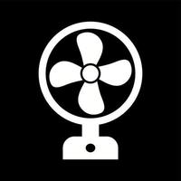 einzigartiges Fan-Vektor-Glyphen-Symbol vektor