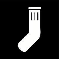 Einzigartiges Socken-Vektor-Glyphen-Symbol vektor