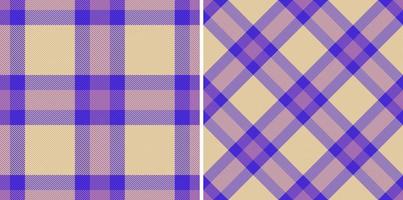 Vektor-Textur-Hintergrund. karierter Textil-Tartan. Stoffmuster kariert nahtlos. vektor