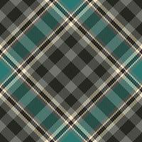 tartan schottland nahtloser karierter mustervektor. Retro-Hintergrundstoff. Vintage Check Farbe quadratische geometrische Textur. vektor