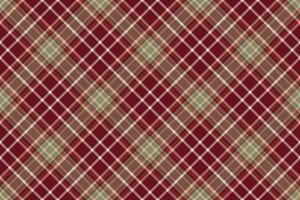 tartan schottland nahtloser karierter mustervektor. Retro-Hintergrundstoff. Vintage Check Farbe quadratische geometrische Textur. vektor