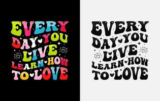 Valentins-T-Shirt-Design, Valentins-Typografie-Hemden, Valentins-T-Shirt zum Ausmalen vektor