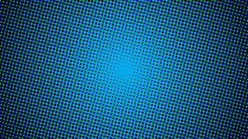 Design-Vorlage für blauen Halbtonhintergrund, Pop-Art, abstraktes Punktmuster vektor