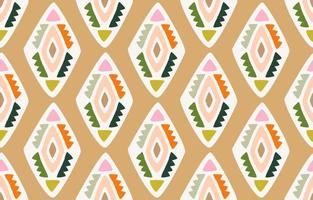 ikat sömlös mönster. vektor geometrisk stam- afrikansk indisk traditionell broderi bakgrund. bohemisk mode. etnisk tyg matta batik prydnad sparre textil- dekoration tapet