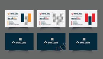 Corporate Luxury Visitenkartenvorlage Design ID-Kartendesign vektor