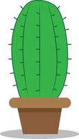 Vektor-illustration Kaktuspflanze vektor