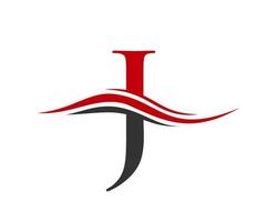 Monogramm j-Logo-Design-Vektorvorlage vektor