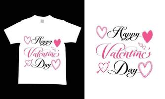 valentinstag t-shirt design vorlagen neue und moderne designs. vektor