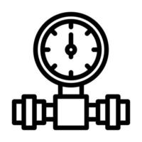 Manometer-Icon-Design vektor