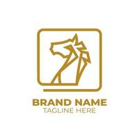 Pferde-Luxus-Logo vektor