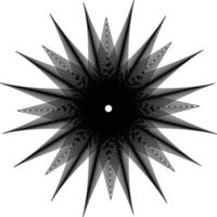 Sternform Illustration abstraktes Musterdesign vektor