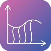 schönes integrales Linienvektorsymbol vektor