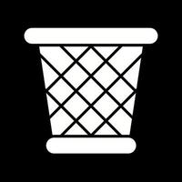 Papierkorb-Vektor-Symbol vektor