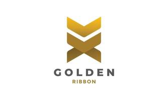 Logo-Goldband vektor