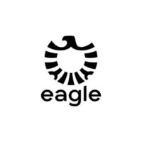 Adler-Logo-Vorlage vektor