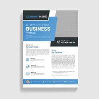 kreative professionelle Business- und Corporate-Flyer-Design-Vorlage vektor