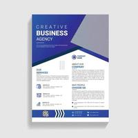 kreative professionelle Business- und Corporate-Flyer-Design-Vorlage vektor