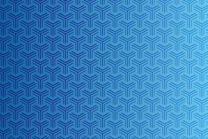 Muster mit geometrischen Elementen in blauen Farbverlaufstönen, abstrakter Hintergrund, Vektormuster für Design vektor