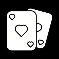 Poker-Vektor-Symbol vektor