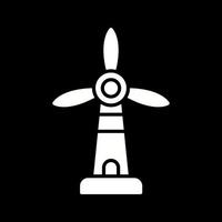 Symbol für Windmühlenvektor vektor