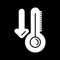 Vektorsymbol für niedrige Temperatur vektor