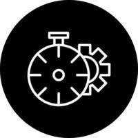 Timer-Vektor-Symbol vektor