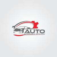 Autoreparatur-Logo-Design, Autos, Ernteservice, Automobil vektor