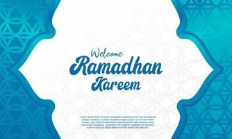 ramadan kareem hintergrunddesignvorlage, social media hintergrund, poster, banner, flyer etc. vektor