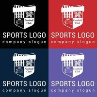 jag kommer design fotboll fotboll basketboll golf sporter team klubb logotyp. vektor