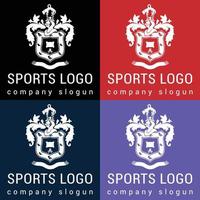 Ich werde das Logo des Fußball-Fußball-Basketball-Golf-Sportteam-Clubs entwerfen vektor