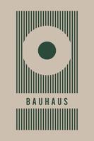 Druckbare Bauhaus-Wohndekoration vektor