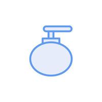 Badeseifenflaschen Vektor für Website-Symbol-Icon-Präsentation