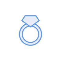 diamant ringa vektor för hemsida symbol ikon presentation