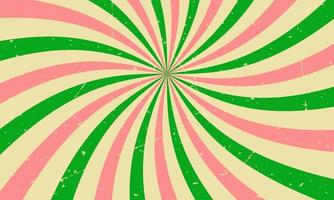 rosa och grön årgång bakgrund med rader. vektor eps10
