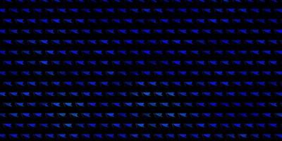 hellblauer Vektorhintergrund mit Linien, Dreiecken. vektor