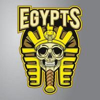 ägypten symbol maskottchen logo vektor