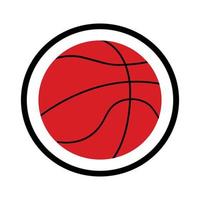 Basketball-Logo vektor