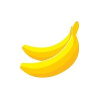 bananenlogo, symbolillustrationsvektordesign vektor