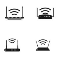 Router-Icon-Vektor vektor