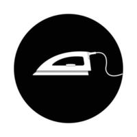 Logo-Vektor aus schwarzem Eisen vektor