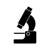 mikroskop logotyp Vektor