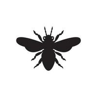 Bienen- oder Wabenlogo, Ikonenillustrationsdesignvektor vektor