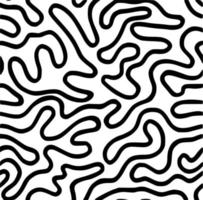 svart och vit svartvit mönster vektor