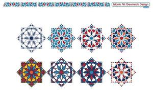 islamic konst geometrisk design grafik vektorer