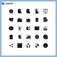 25 kreativ ikoner modern tecken och symboler av checklista rengöringsmedel enheter rengöring ta bort redigerbar vektor design element
