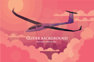 Glider Vektor Illustration