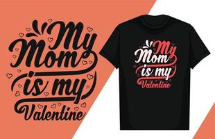 Liebe Typografie Schriftzug Design Liebe Typografie T-Shirt Design Valentinstag Typografie T-Shirt vektor